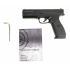 Пневматический пистолет Borner 17 (Glock 17) кал. 4,5 мм, пластик