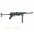 Страйкбольный пистолет-пулемет AGM MP-40 Black (MP007B)
