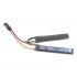 Аккумулятор BlueMAX Li-Po 7.4V 1100mah 20C, 2 x (102x21x5) мм (нунчаки)